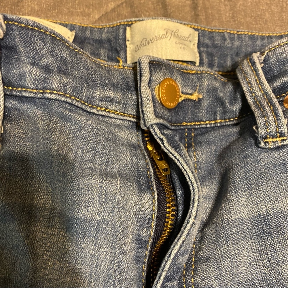 👖Universal Thread Slim Straight High Rise Jeans - Picture 3 of 9